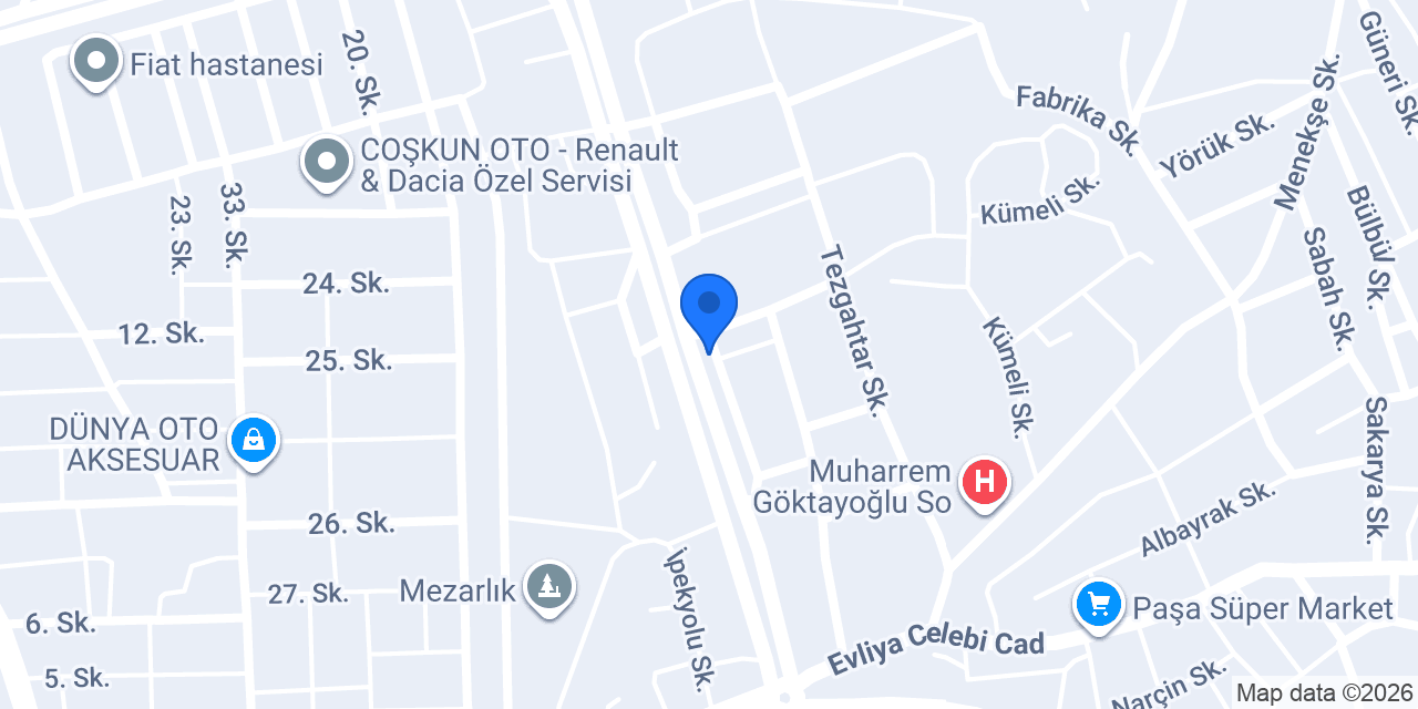 ÇAKIL YAPI MALZEMELERİ TEST LABORATUVARI konumu