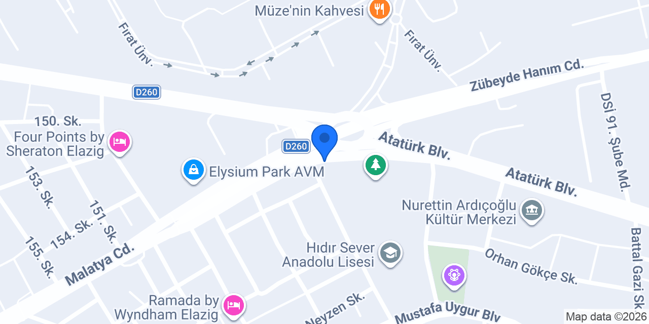 Universalgöz Elazığ konumu