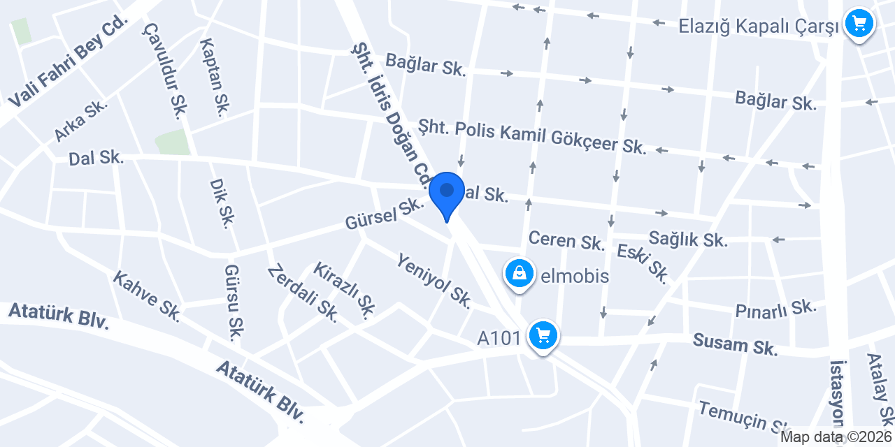 Perde Market konumu