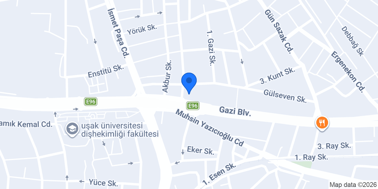 UŞAK ÇINAR SRC konumu