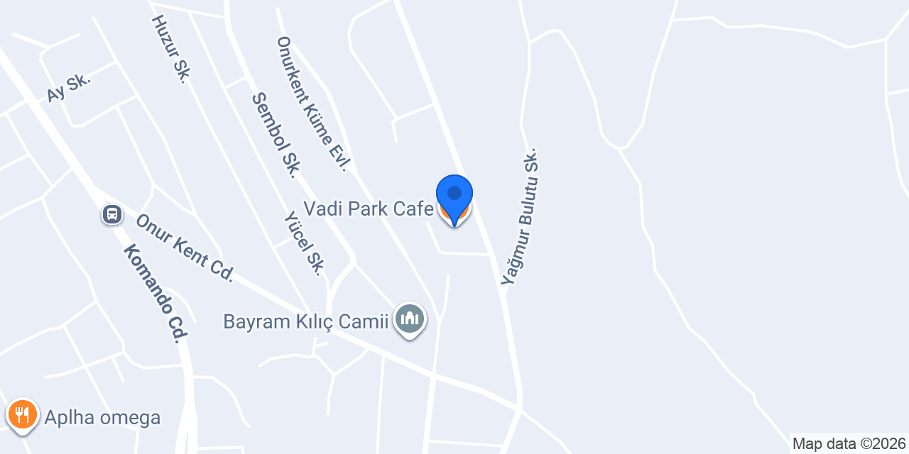 Vadi Park Cafe konumu