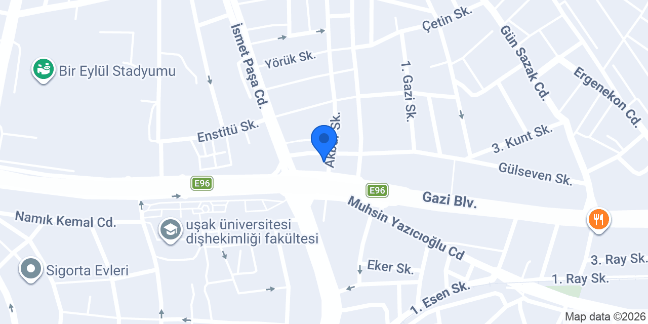 Uşak dörtyol taksi 7.24 konumu