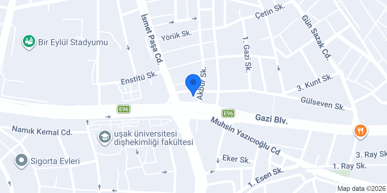On Arslan Otel konumu