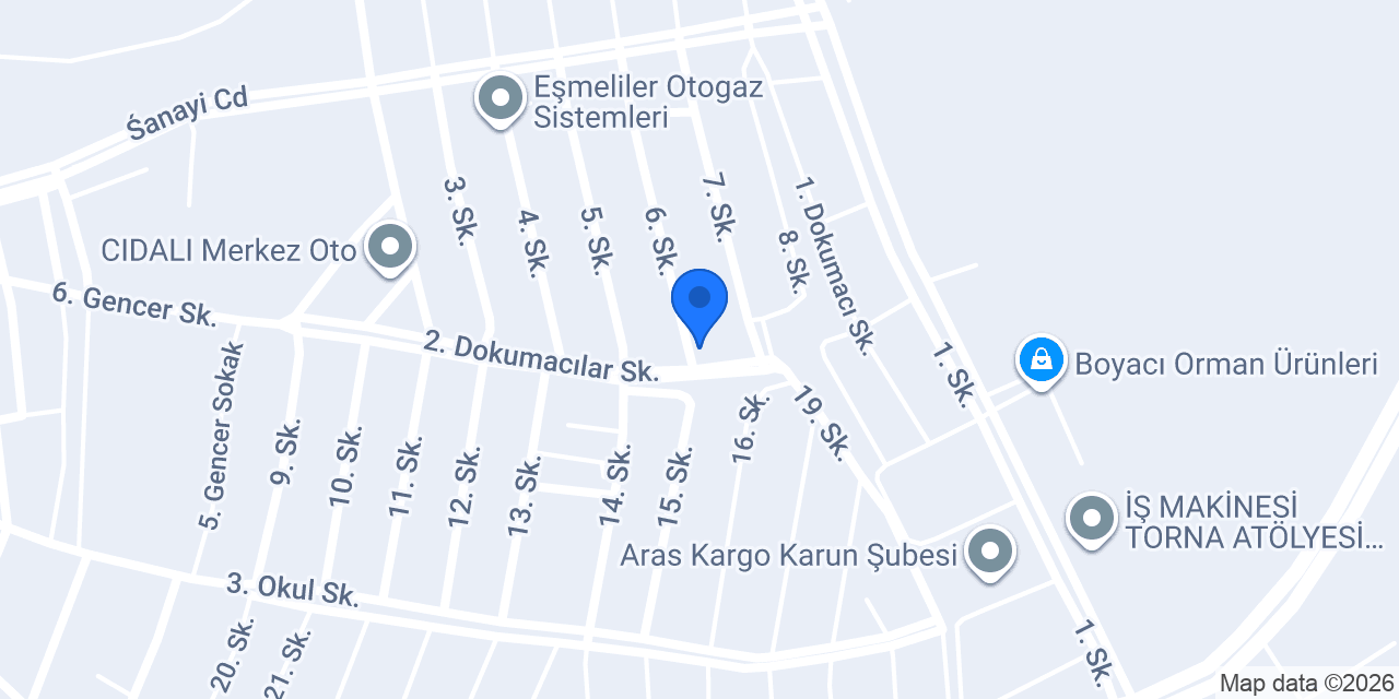 LastikPark - Yıldırım Rot Balans konumu