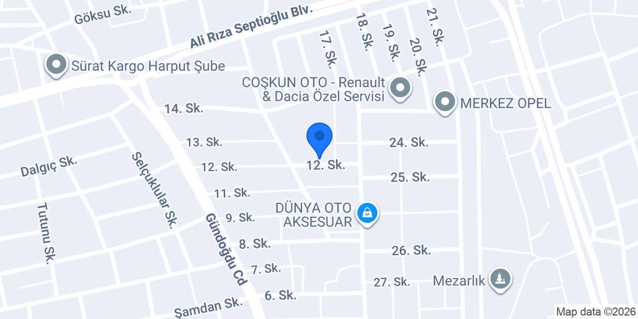 Ptt-sanayi Sitesi Şubesi konumu