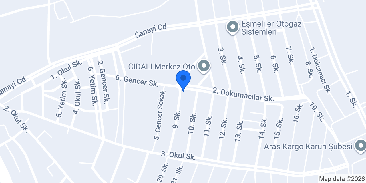 BAŞARAN FORD OTO YEDEK PARÇA konumu