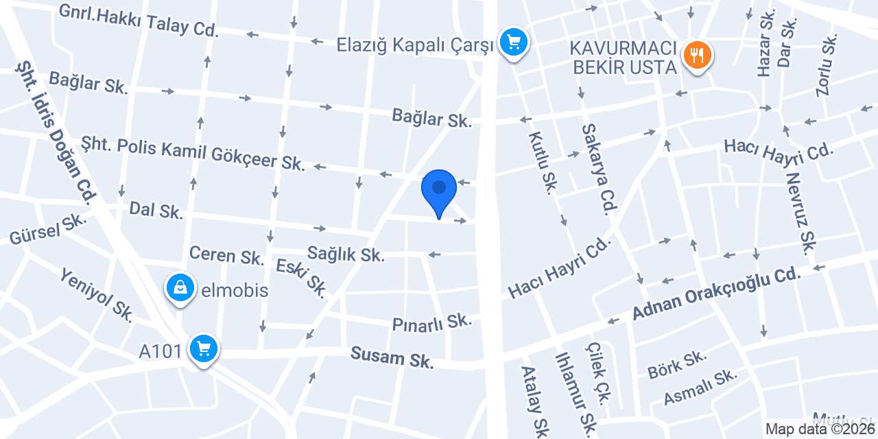 İlde Rent a Car konumu