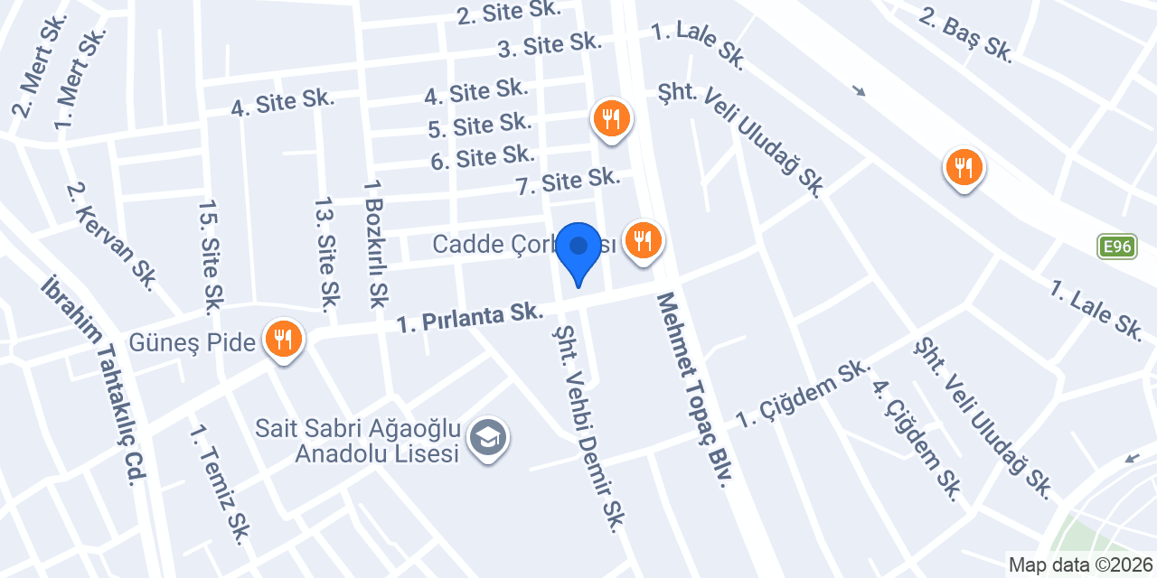 Uşak Sarıyer okey salonu konumu
