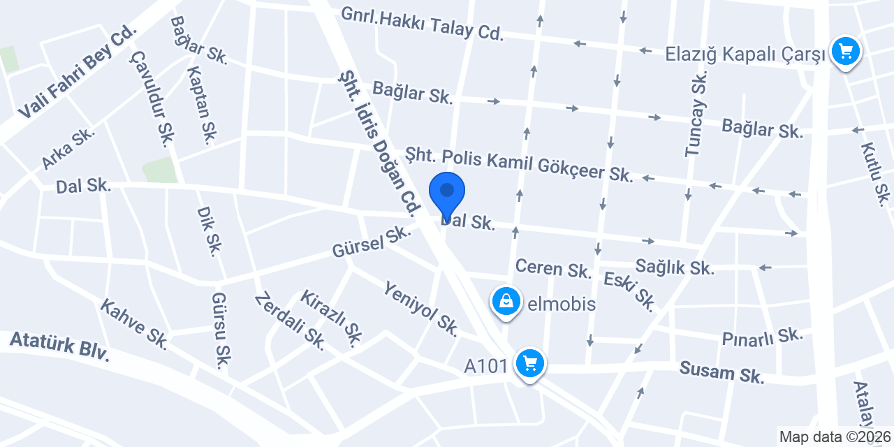 Çelik Laminat Parke konumu