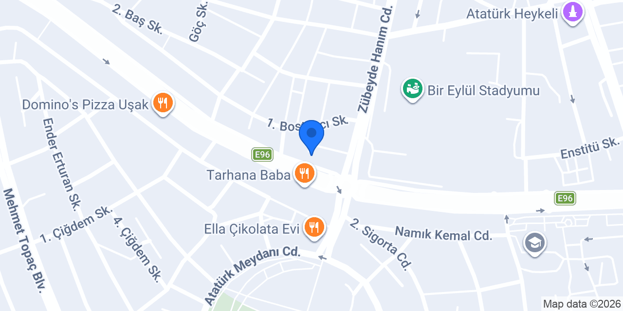 ÇORBACI DE'DENİZ konumu