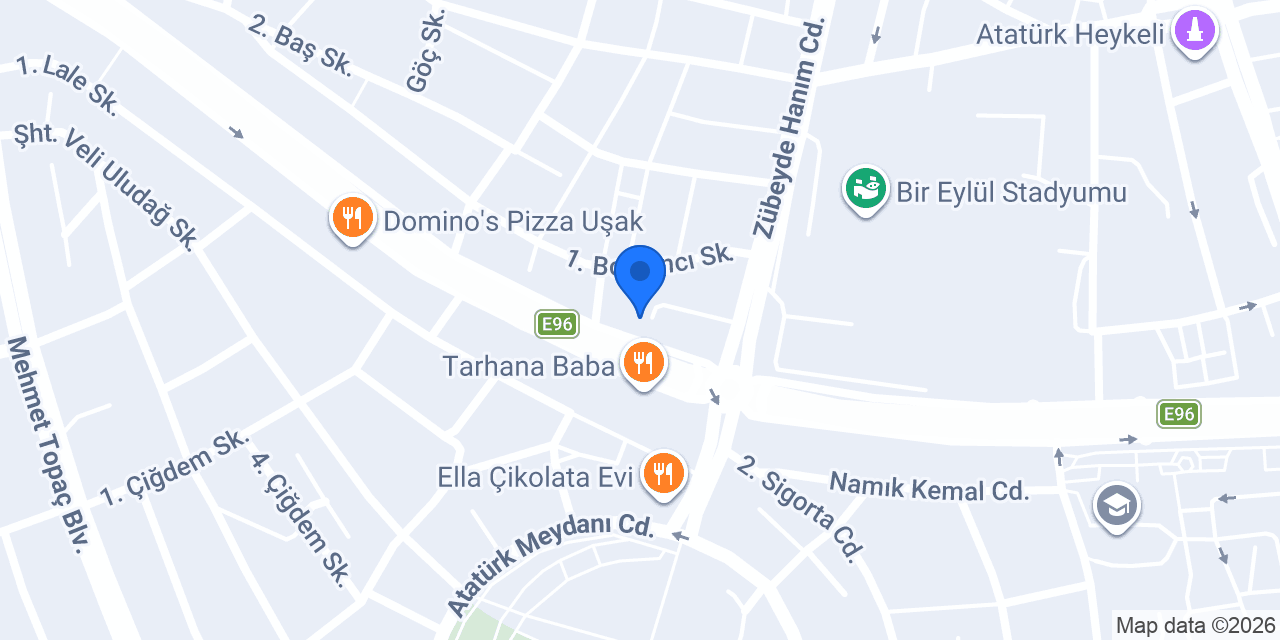 Ezogelin Stadyum Şube konumu