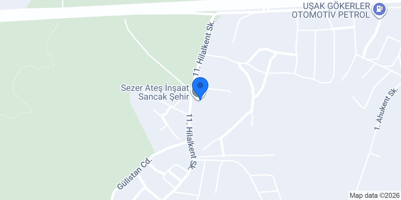 Sezer Ateş İnşaat Sancak Şehir konumu