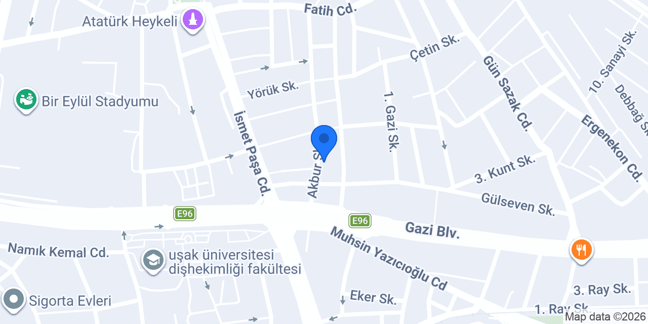 Diş Hekimi Cengiz Kartal konumu
