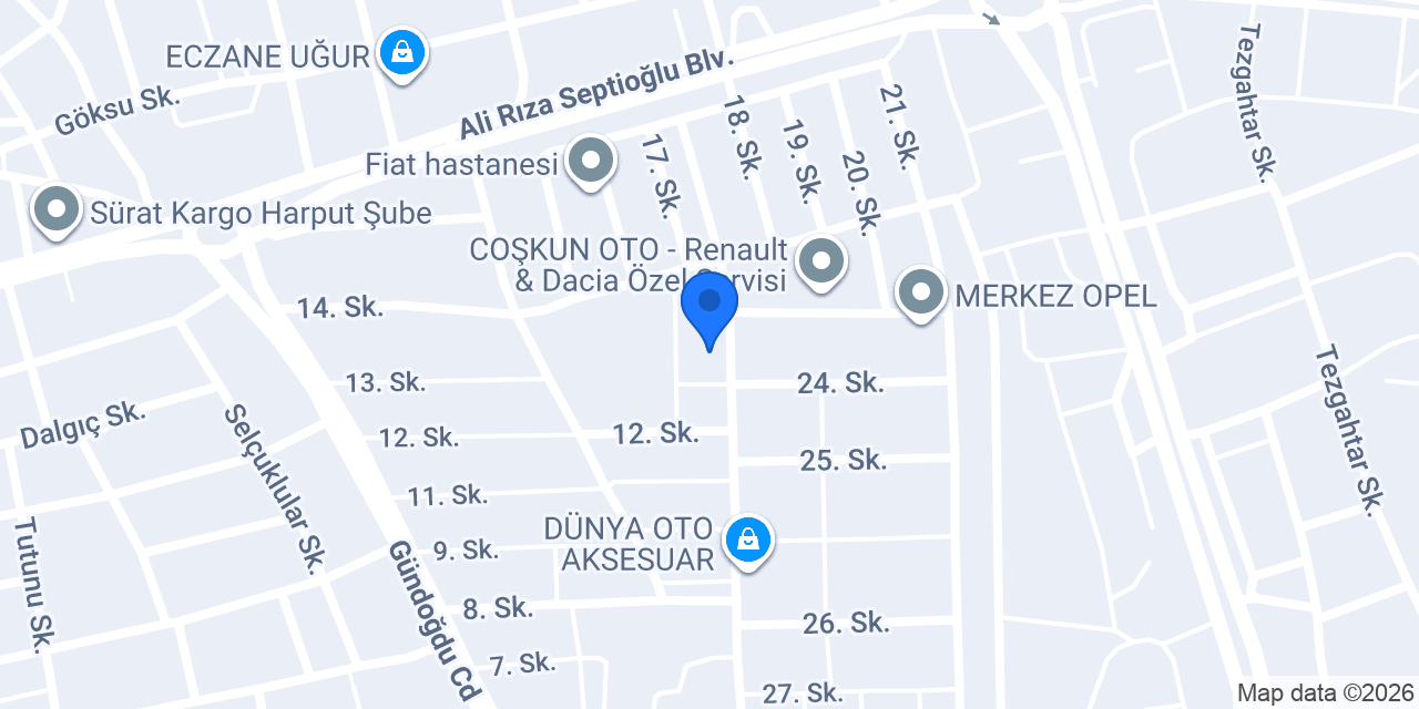 Dedo Tic konumu
