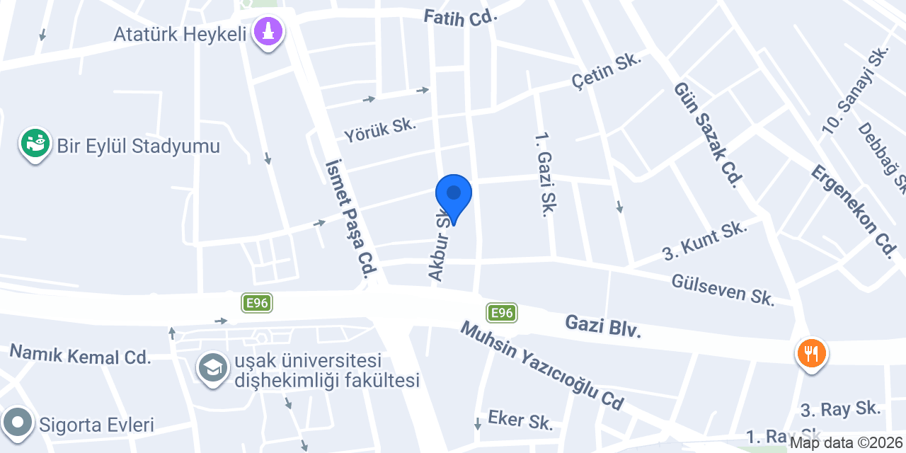 Güray Sürücü Kursu konumu