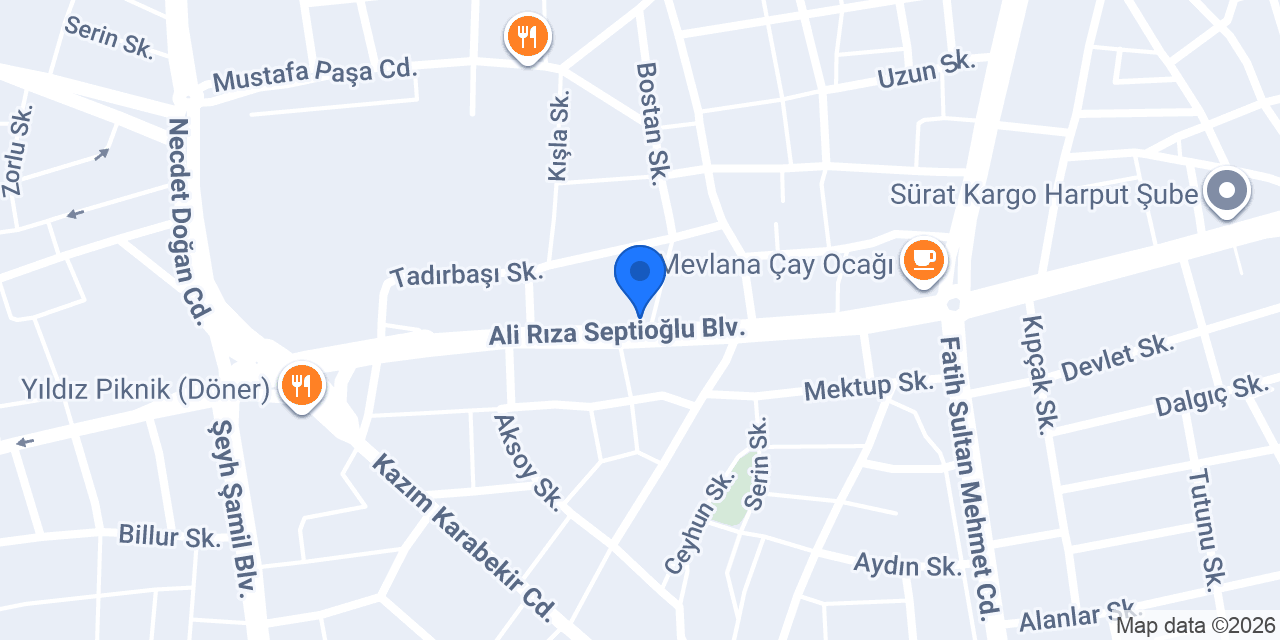 ALANOĞLU YAPI konumu