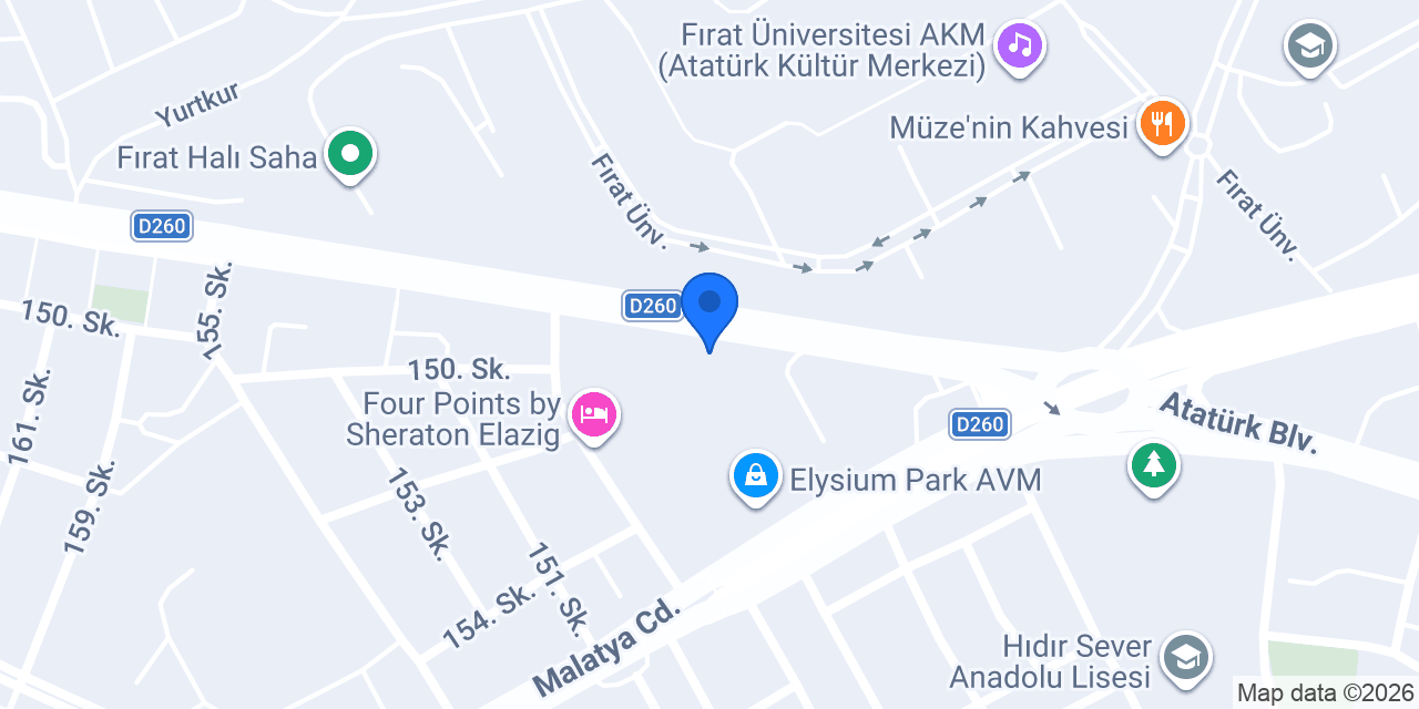 Tostçu Mahmut Elazığ konumu