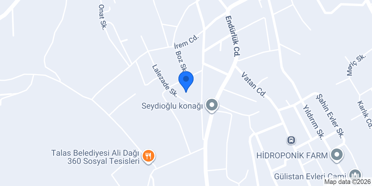Azakoğlu Villaları konumu