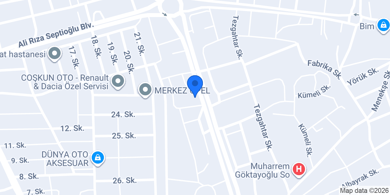 ATC STONE MERMER ELAZIĞ konumu