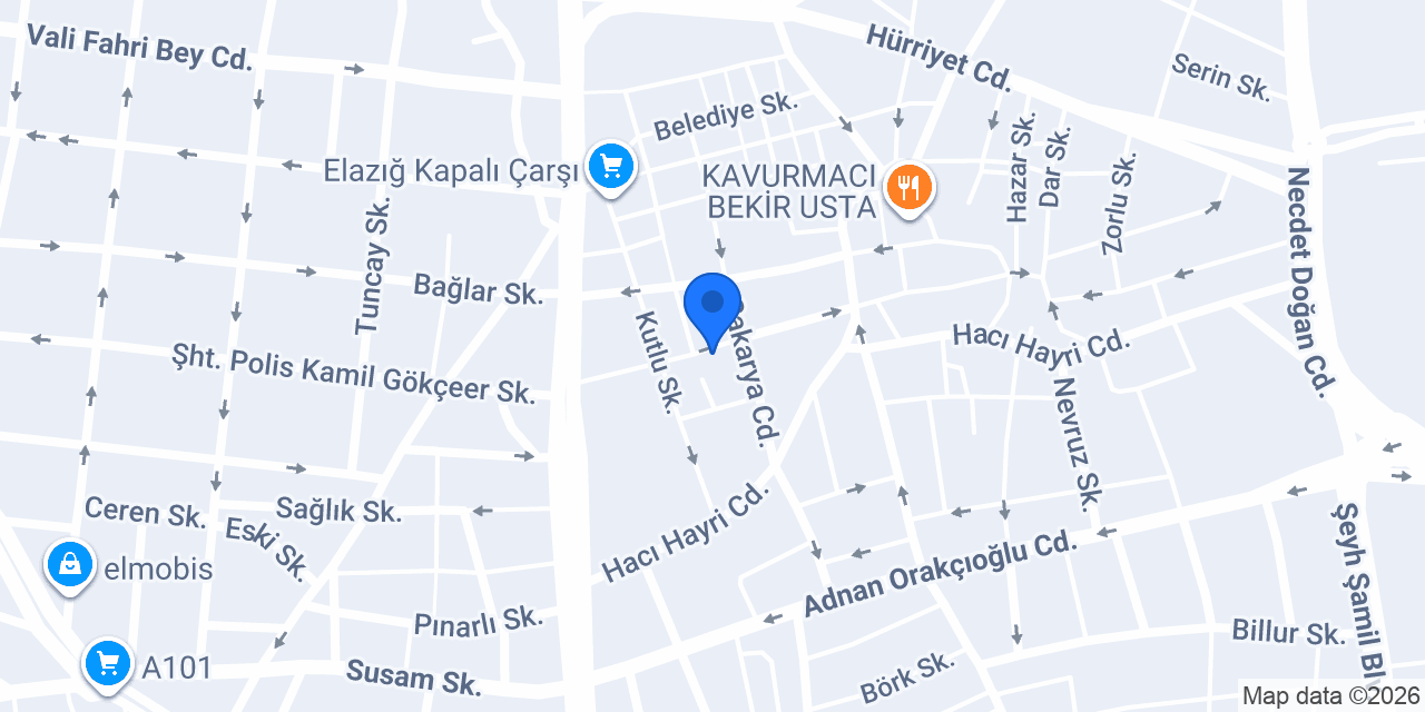 Oruçlar Ticaret konumu