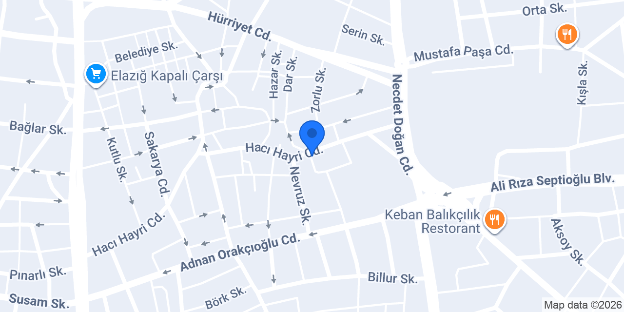 Özmen Mobılya konumu