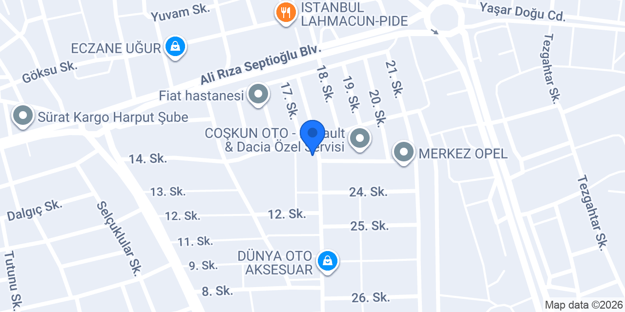 KARAGÖL OTO LASTİK konumu