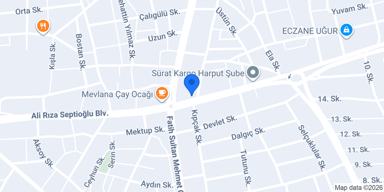 Yaşar Elektrik Aydınlatma konumu