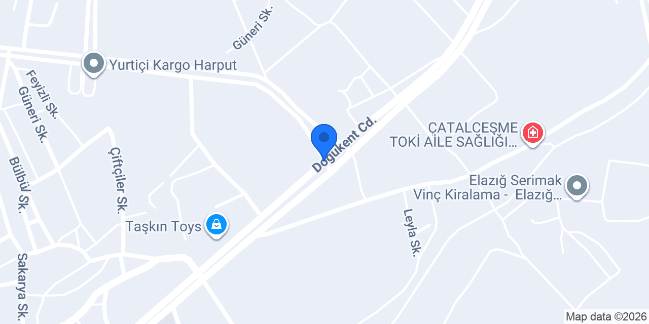 Akyürek Elektrik konumu