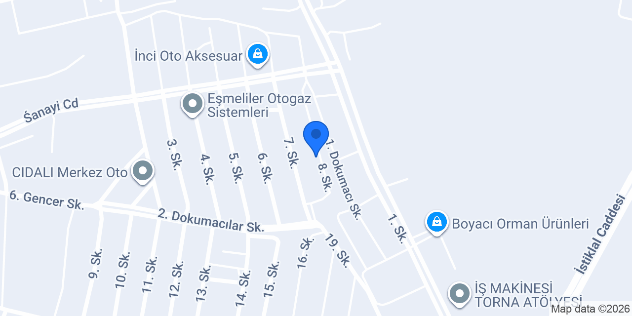 Uşak Hüner İzolasyon konumu