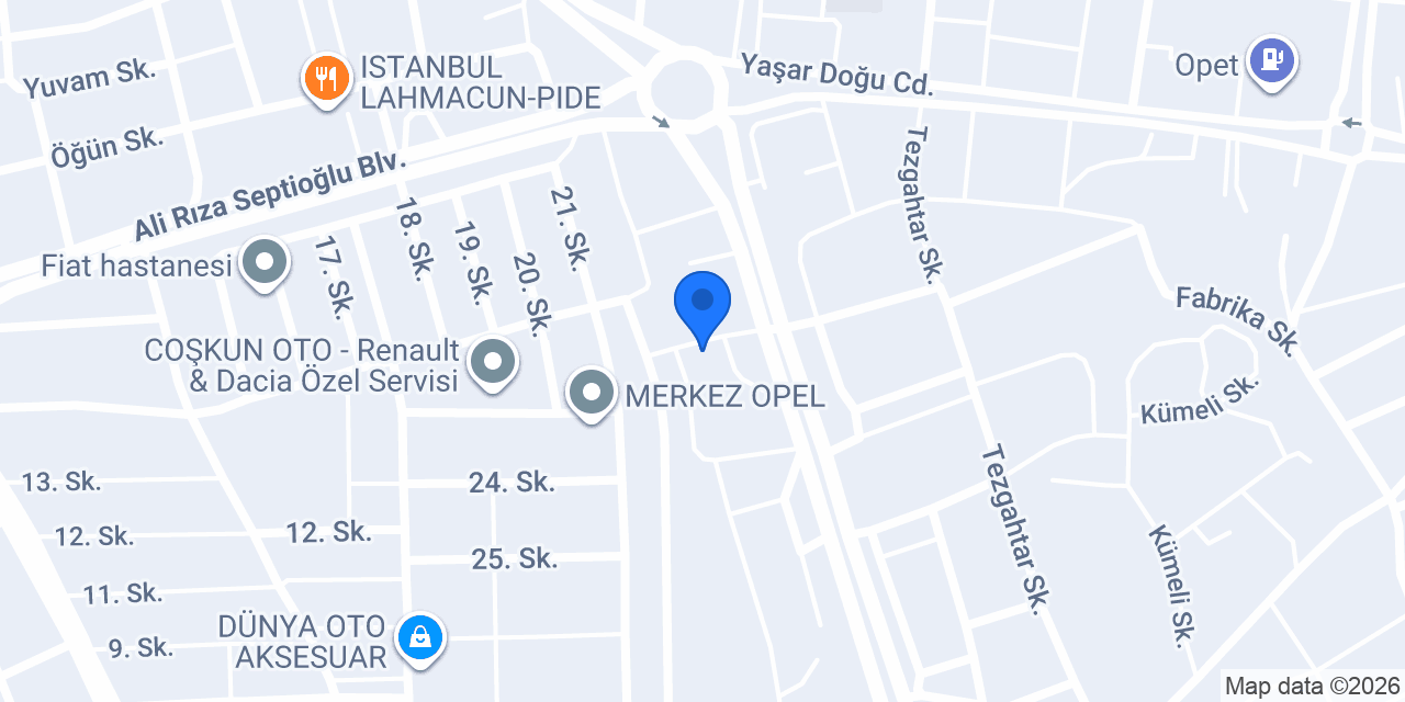 AYDOĞDU MÜHENDİSLİK konumu