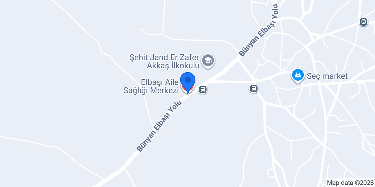 Elbaşı Aile Sağlığı Merkezi konumu