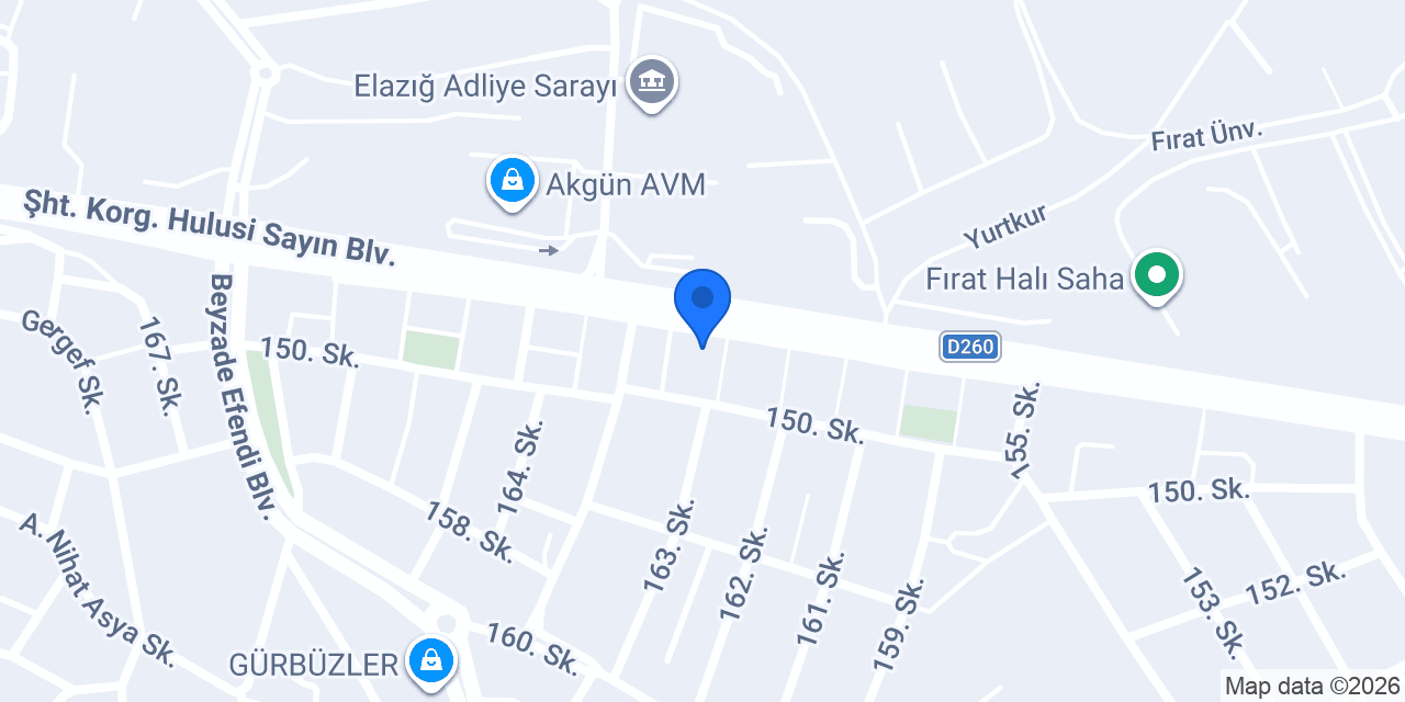 Avukat ismail ÇELİK konumu