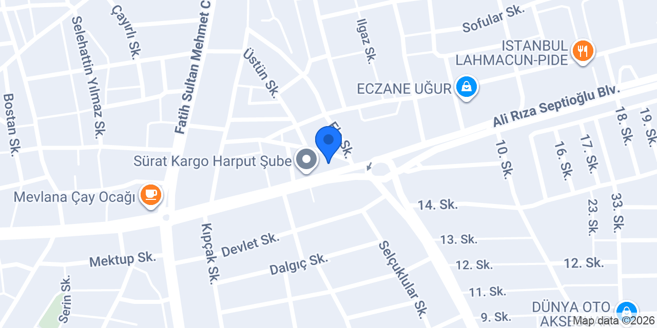 KARATAŞ RULMAN SAN.TİC.LTD.ŞTİ konumu