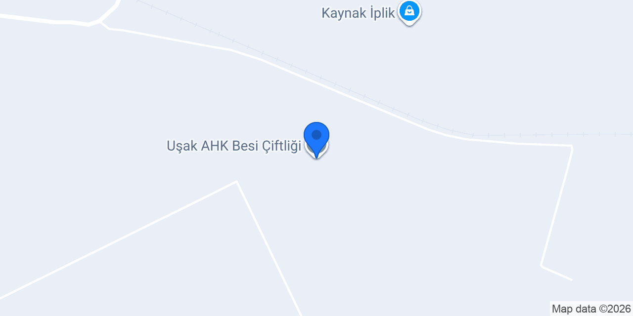 Uşak AHK Besi Çiftliği konumu