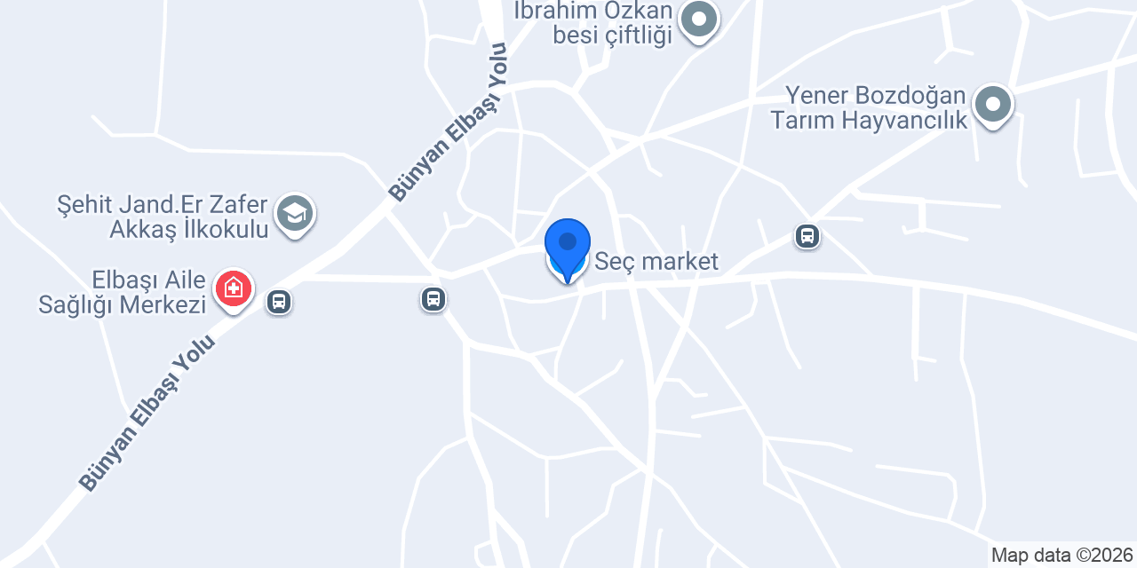 Seç market konumu