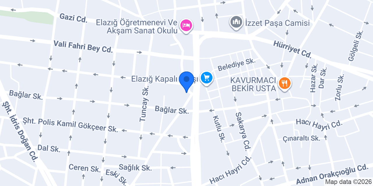 MUHASEBE-ŞENAY ÖZTEKİN konumu
