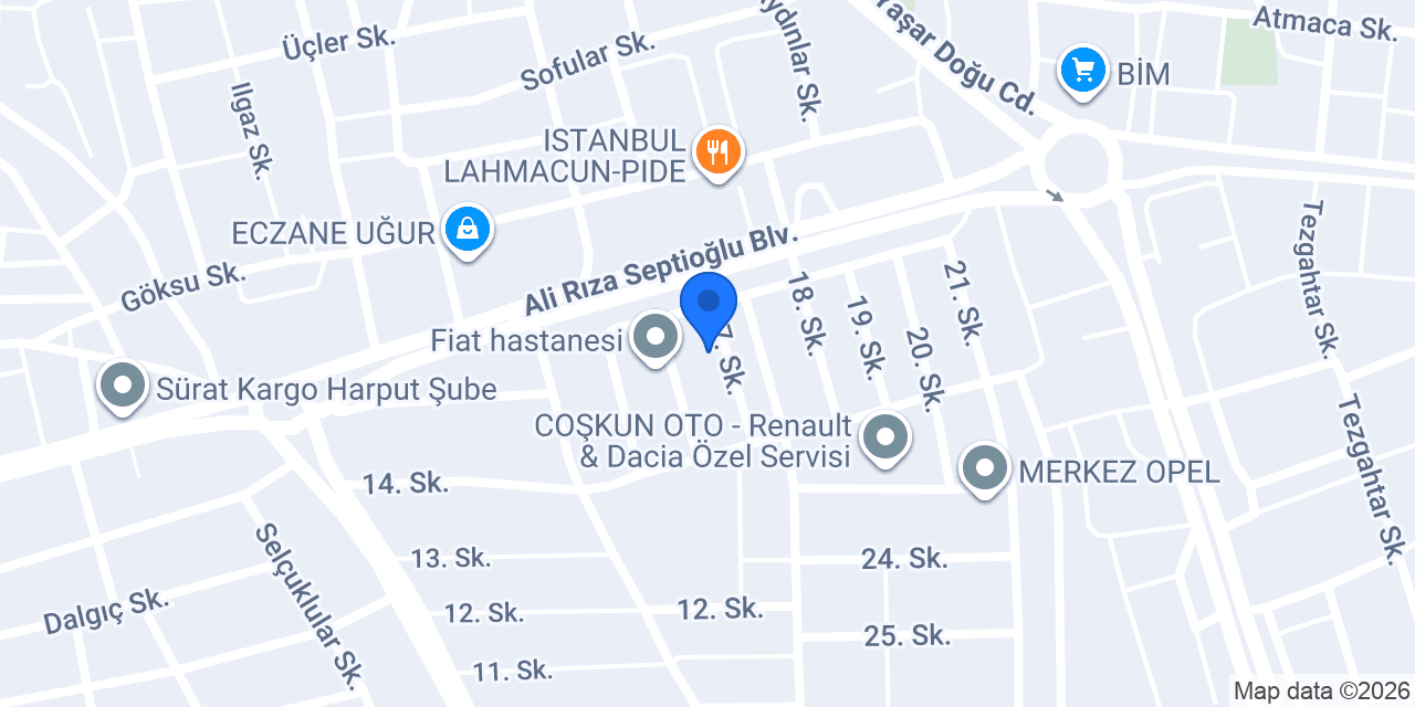 AÇIKOĞLU Mobilya konumu