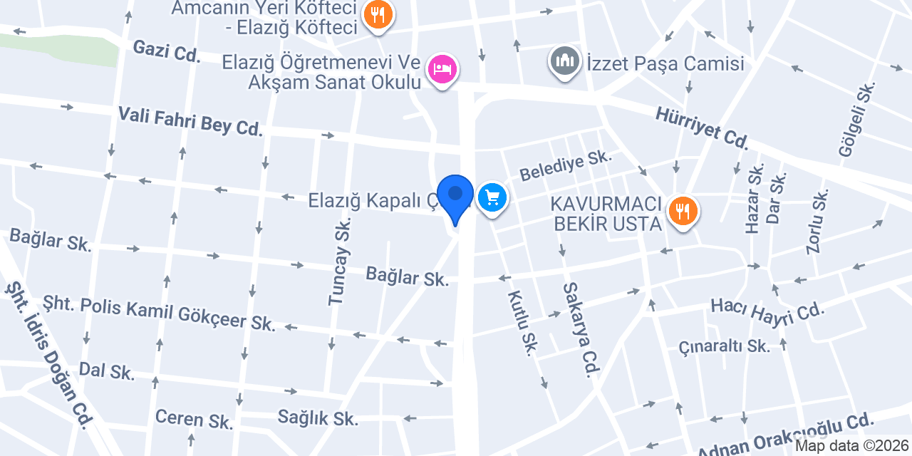 Erdem Hukuk Bürosu konumu