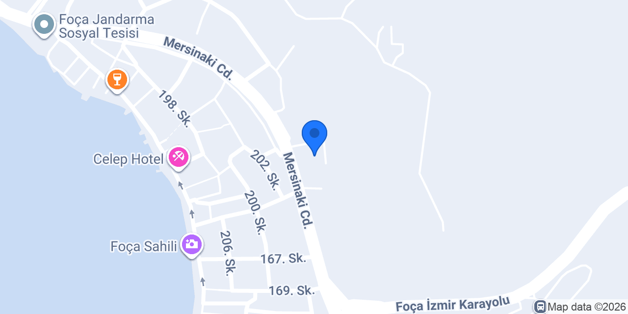 Foça Kaymakamlığı konumu