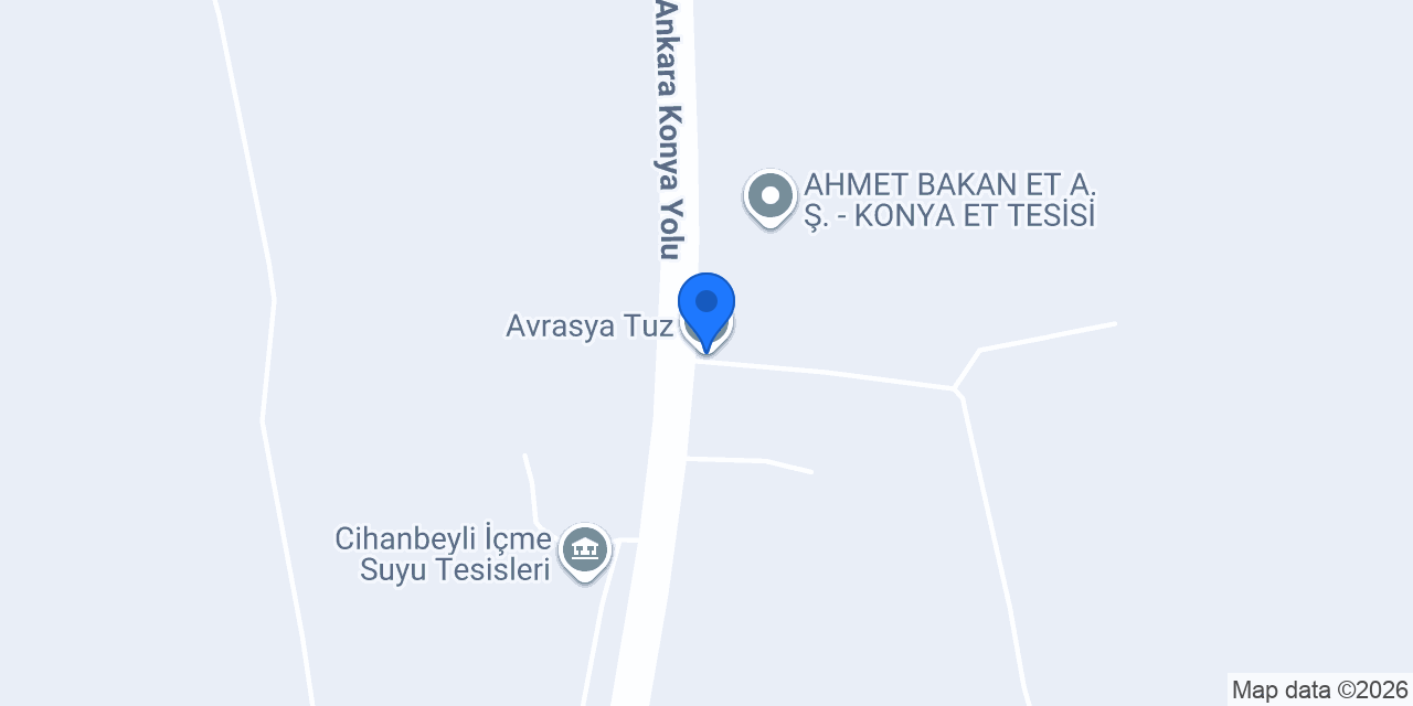 Avrasya Tuz konumu