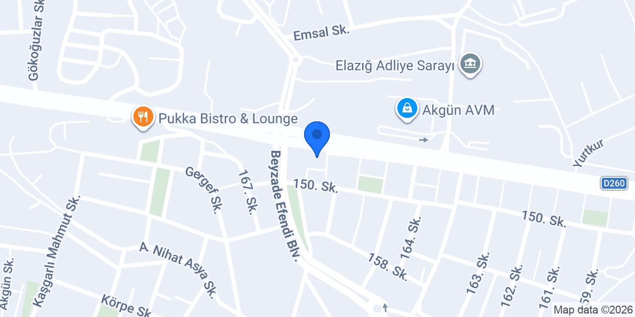 Avcıl Hukuk Elazığ konumu