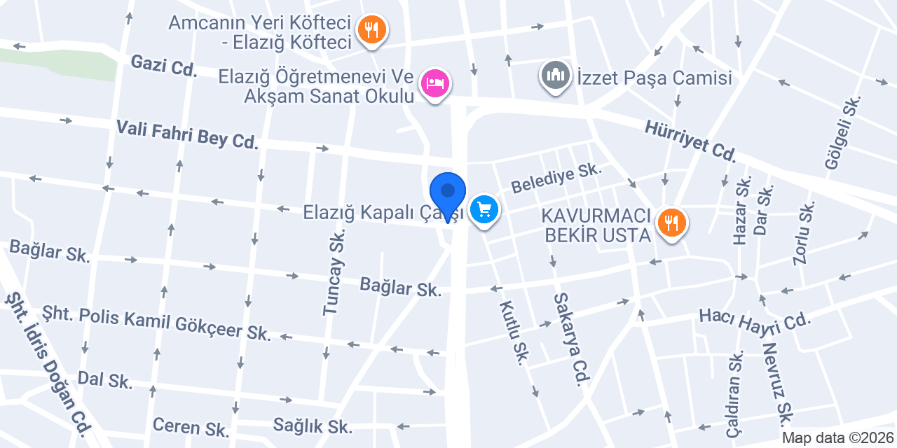 YOREZZA ŞARKÜTERİ konumu