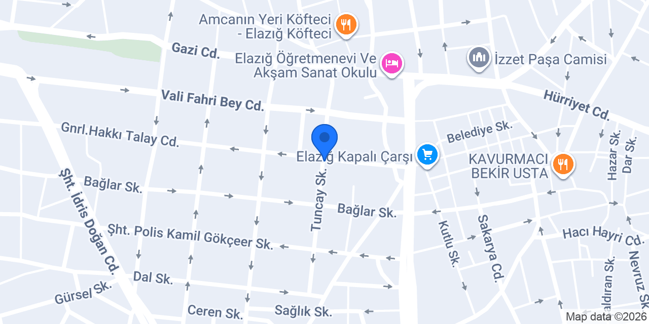 Avcı Emlak konumu