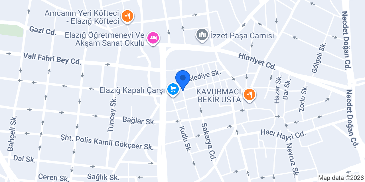 keban Ticaret konumu