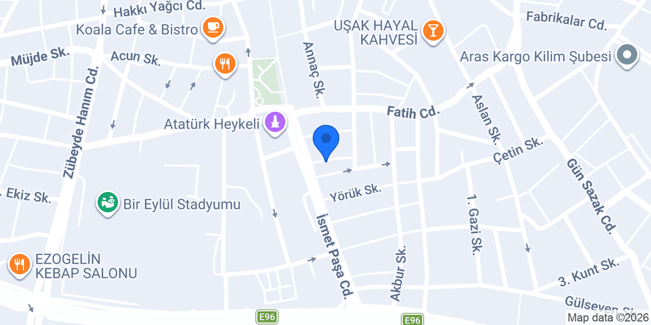Bahar Kız Yurdu konumu