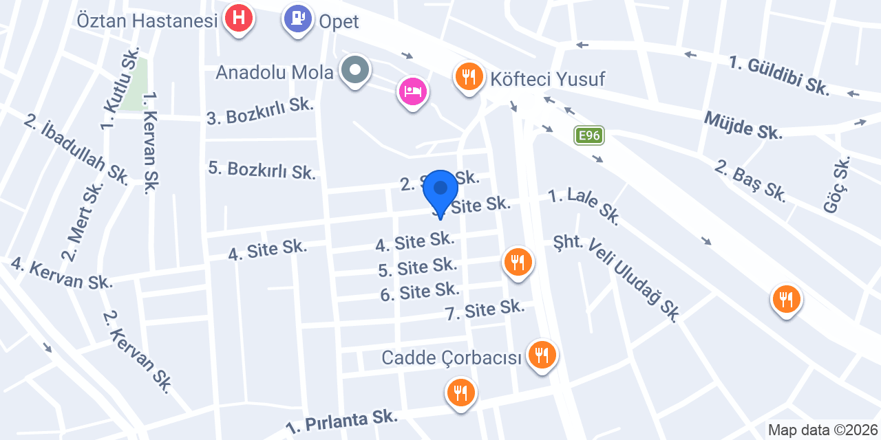 Uşak Zirve Baca Temizleme konumu