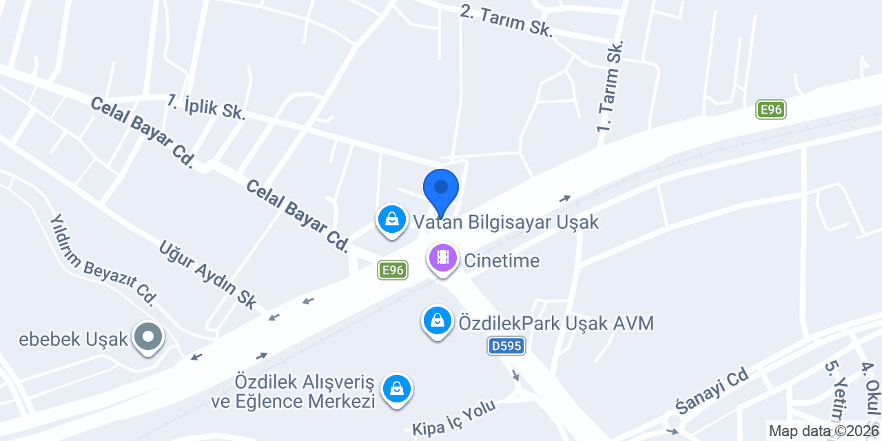Dr Erkan SARI Kliniği konumu