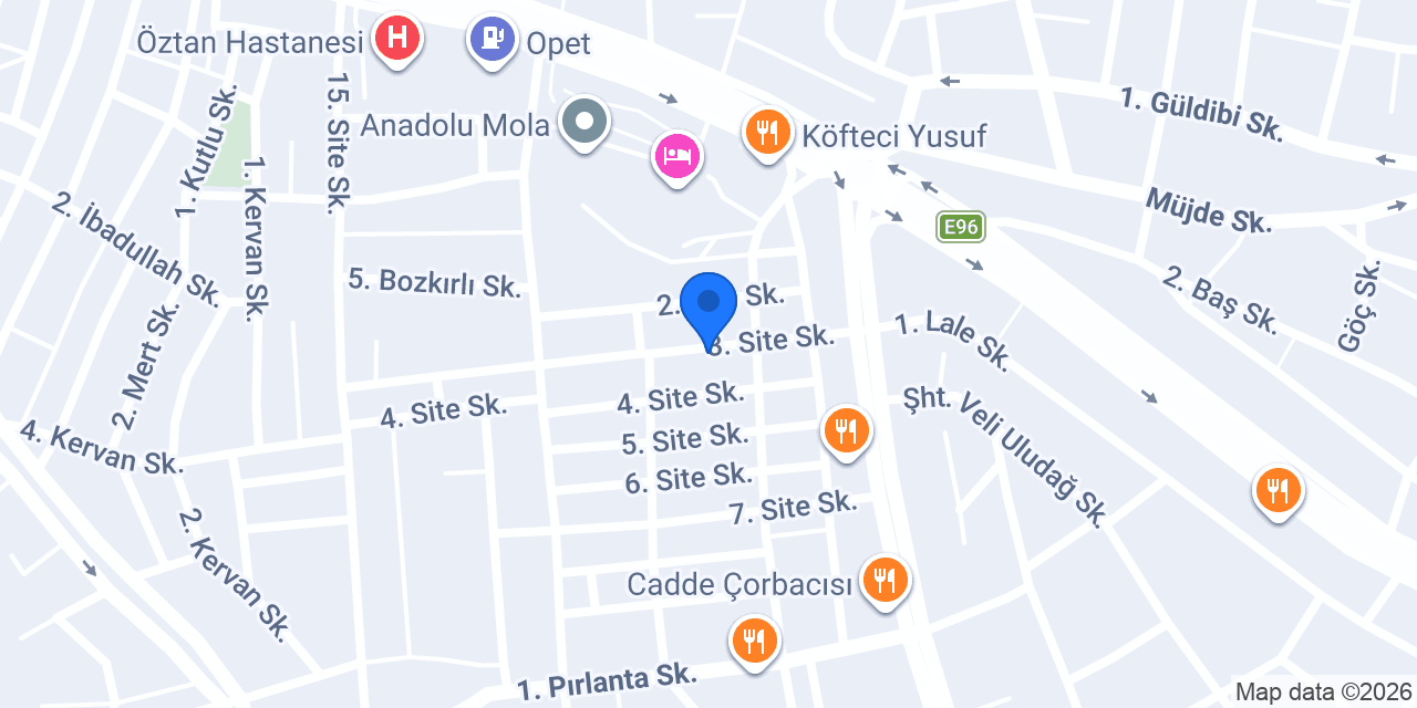 PİST10 GARAGE konumu