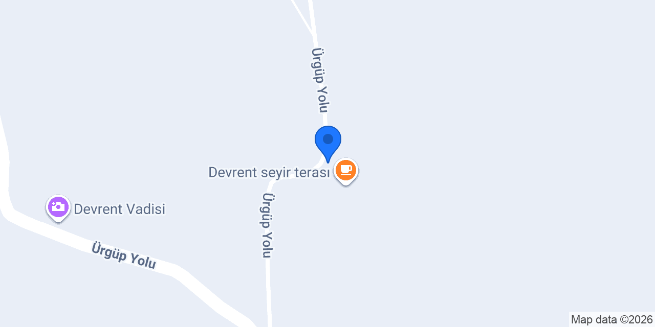 Kapadokya Kamp Eğitim Merkezi konumu