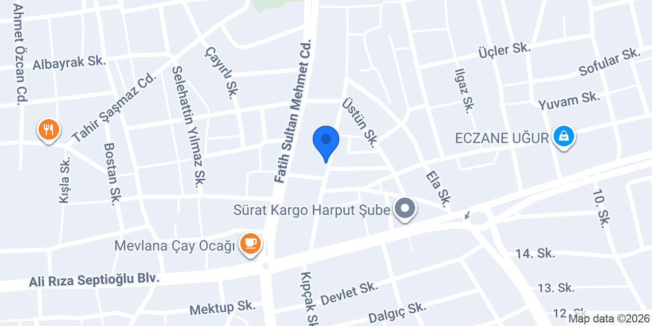 Has Ekmek Fabrikası konumu